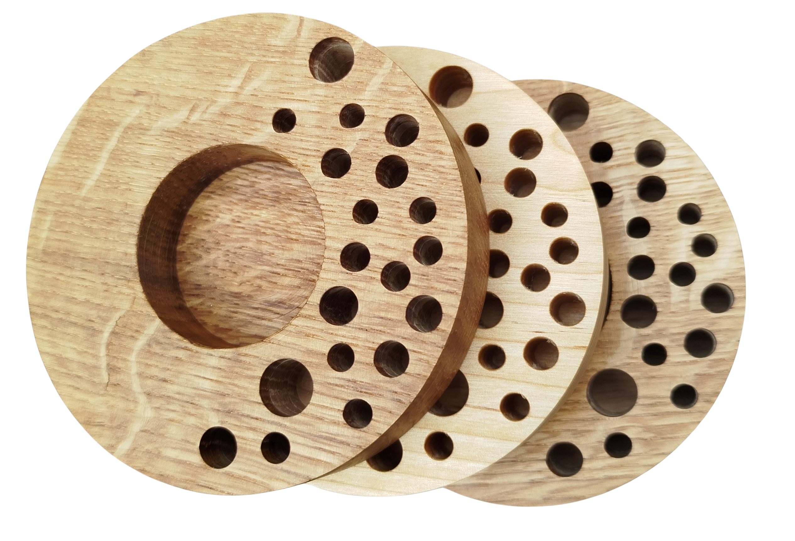 Telysholder med bobler