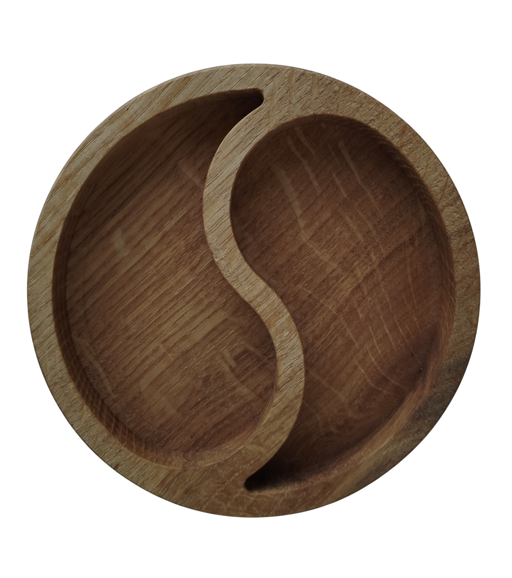 Bølgeformet treskål