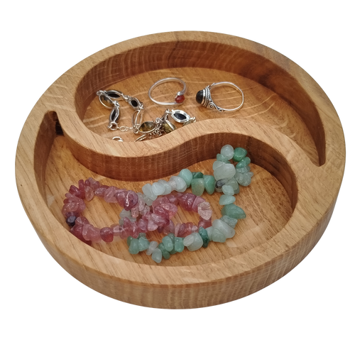 Bølgeformet treskål