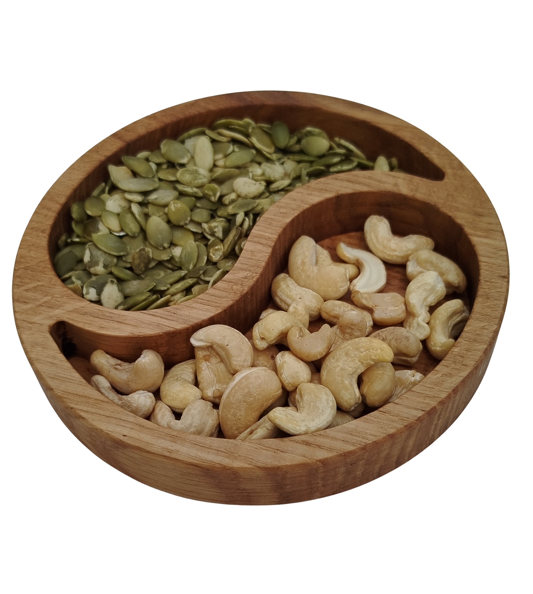 Bølgeformet treskål