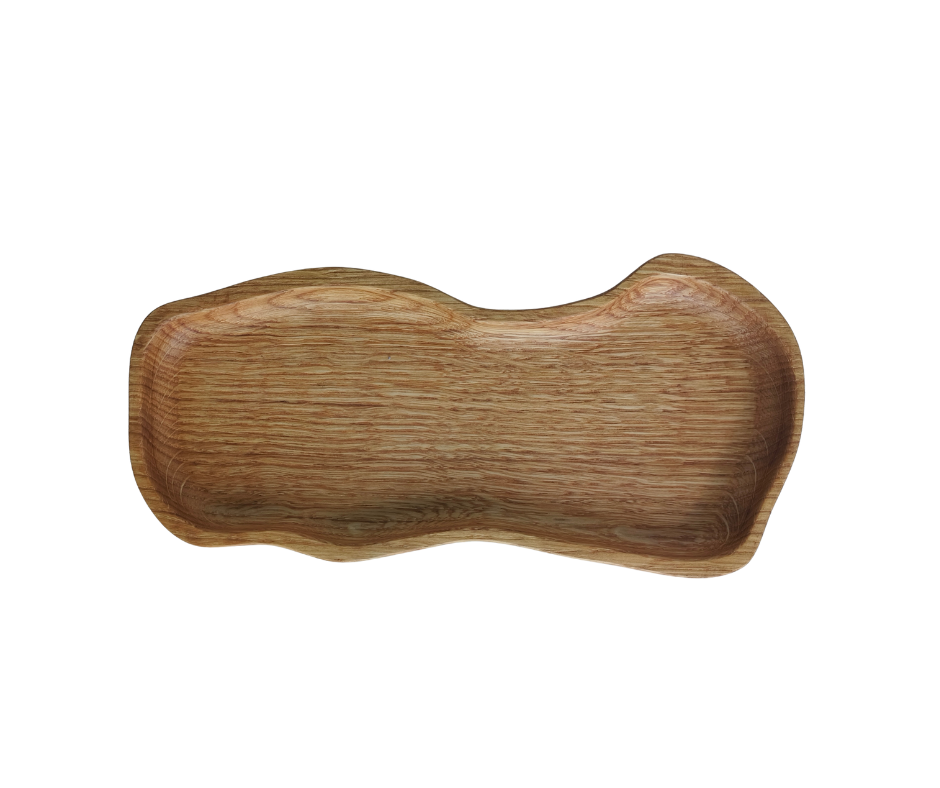 Bølgeformet treskål