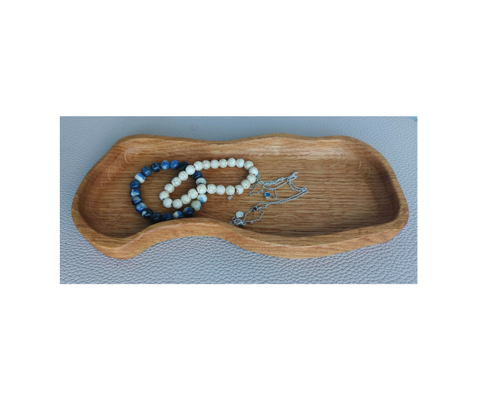 Bølgeformet treskål