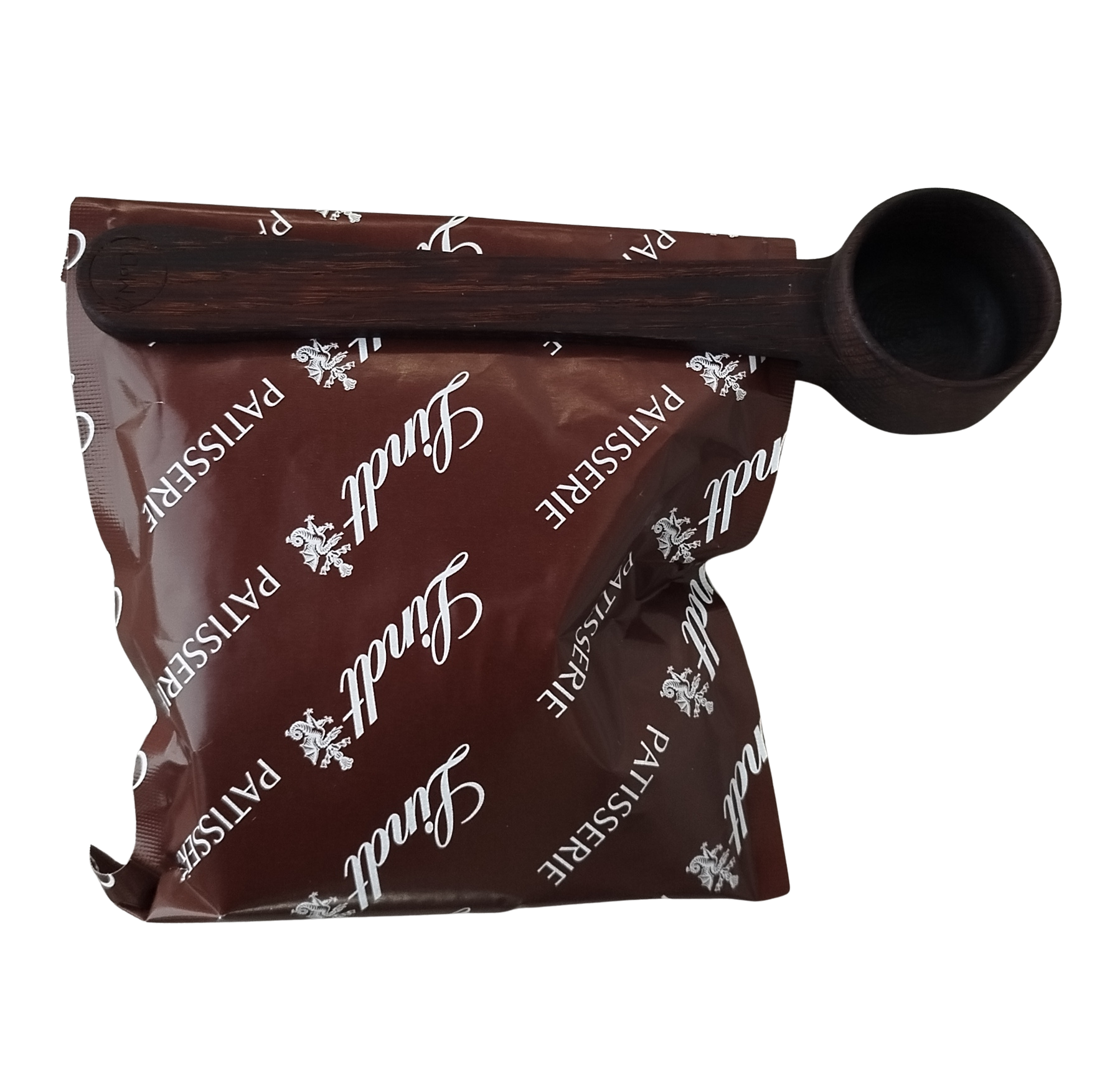 Kaffeklips skje 2 i 1 (stor)