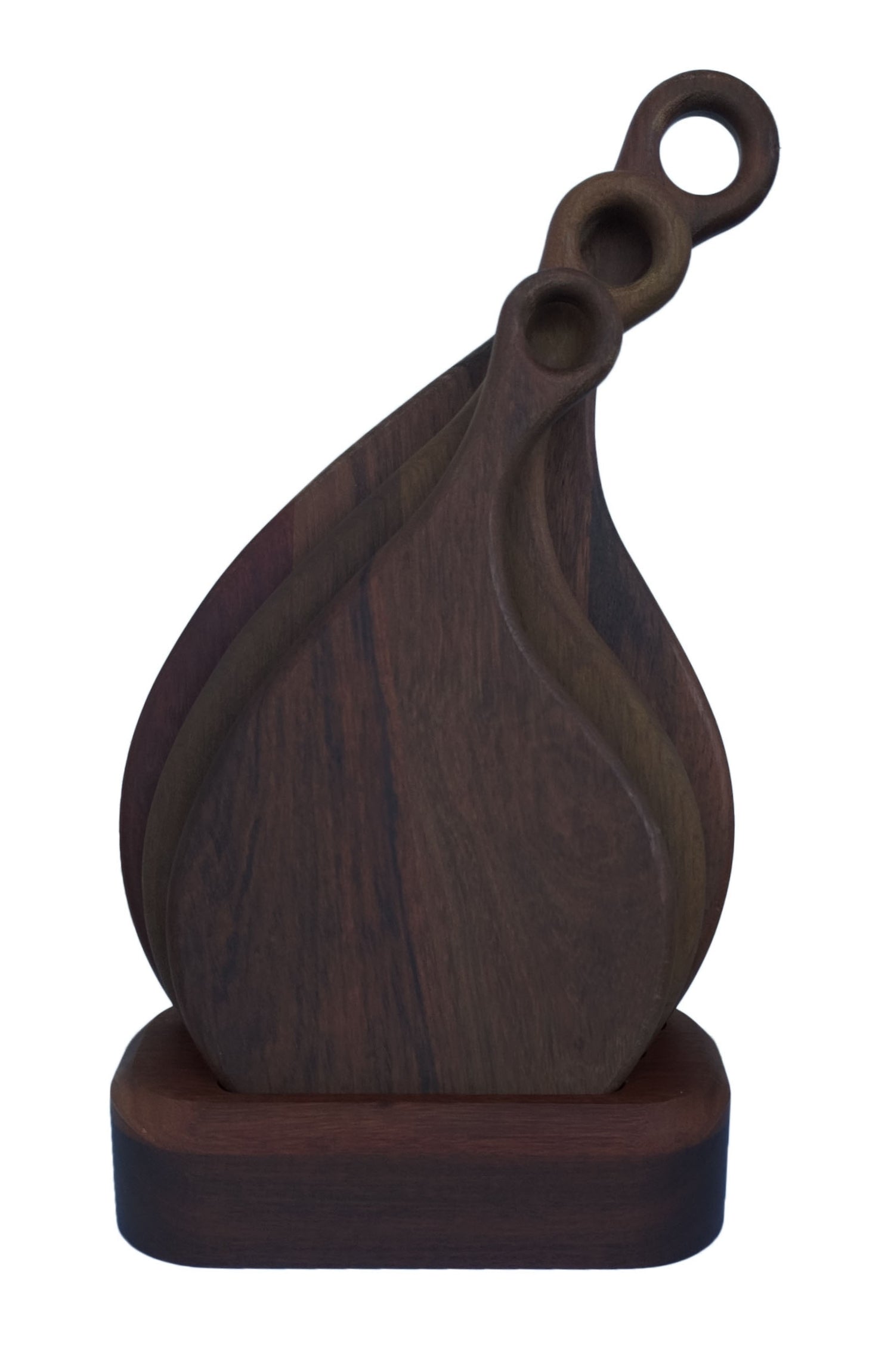 Brazilian walnut cutting board set