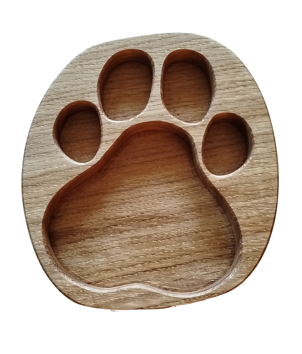 Poteavtrykk treskål